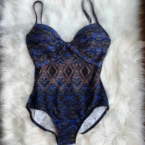 🆕 NWOT Miraclesuit Bette One Piece in Thebes Slimming Size 10 - Picture 5 of 14